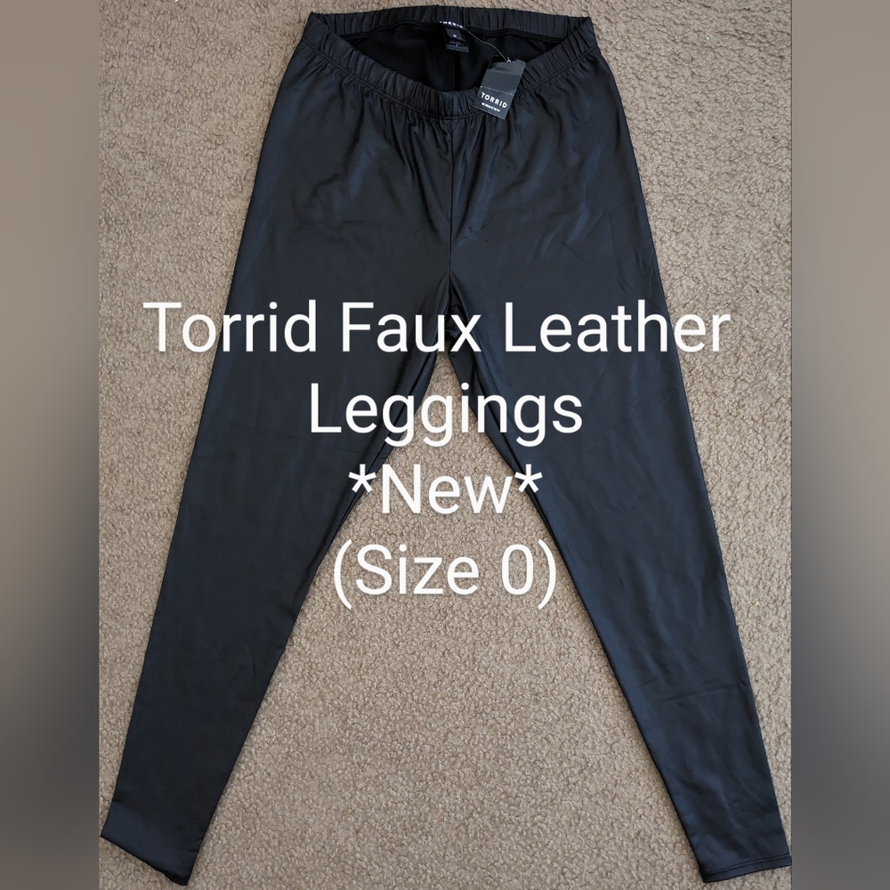 Faux Leather Leggings